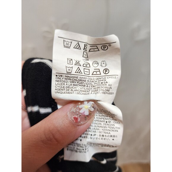 Old Navy Womens Black Medium Maxi Skirt Classic Striped High Waist Stretchy Fall - Picture 14 of 16